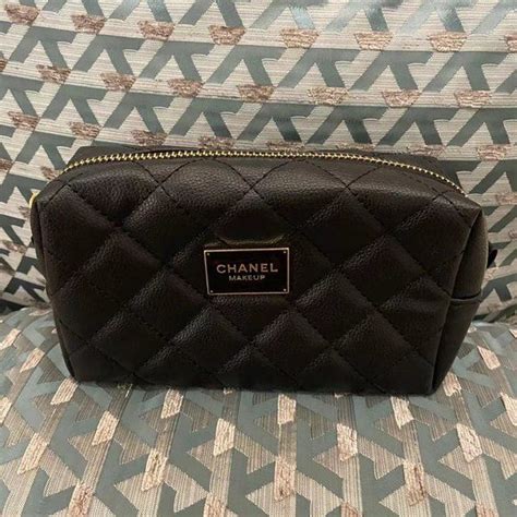 chanel makeuo bag|chanel makeup bag price.